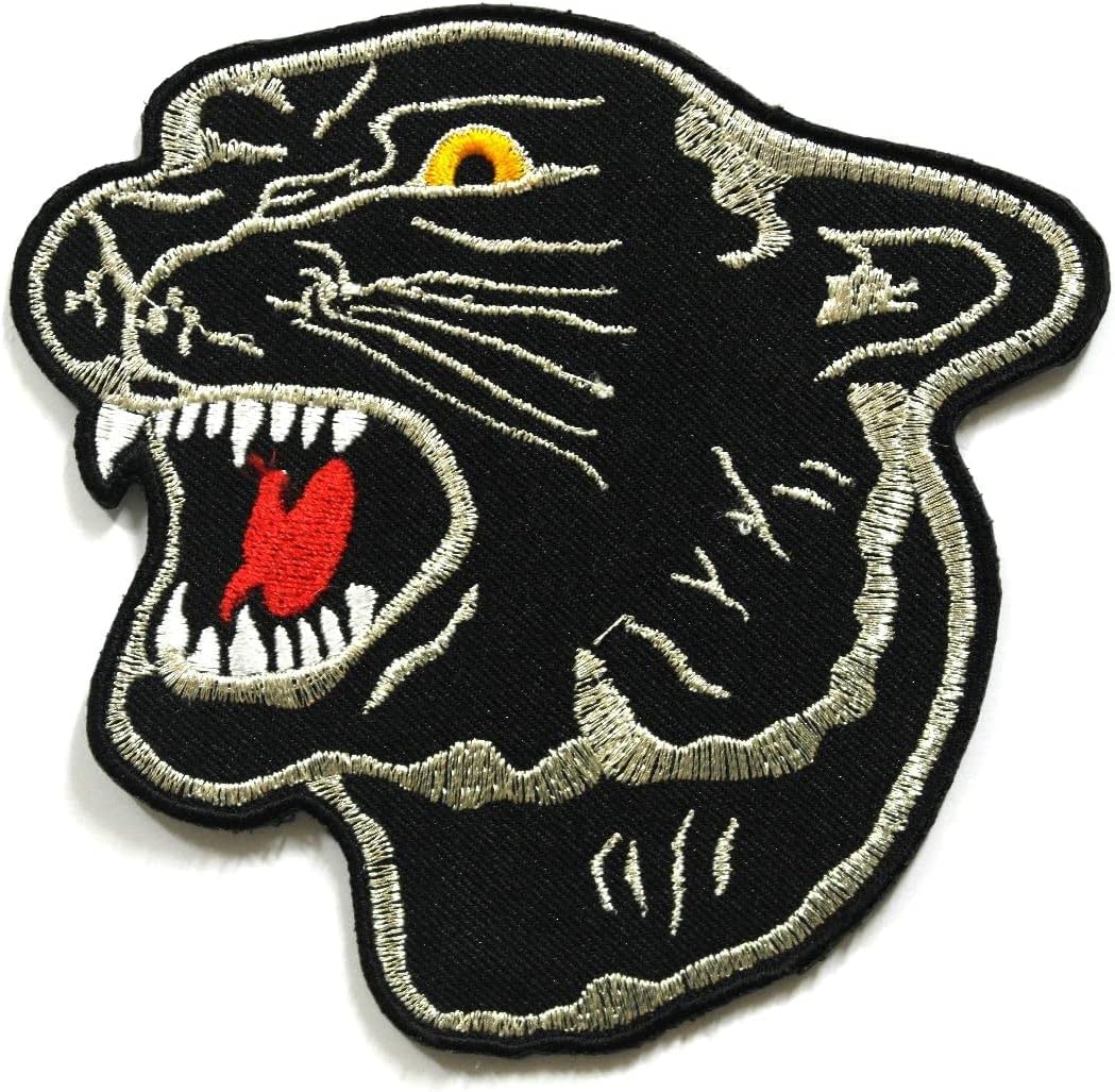 Black Panther Head Patch ActivStars Athletics Shop black-panther-head-patch-activstars-athletics-shop